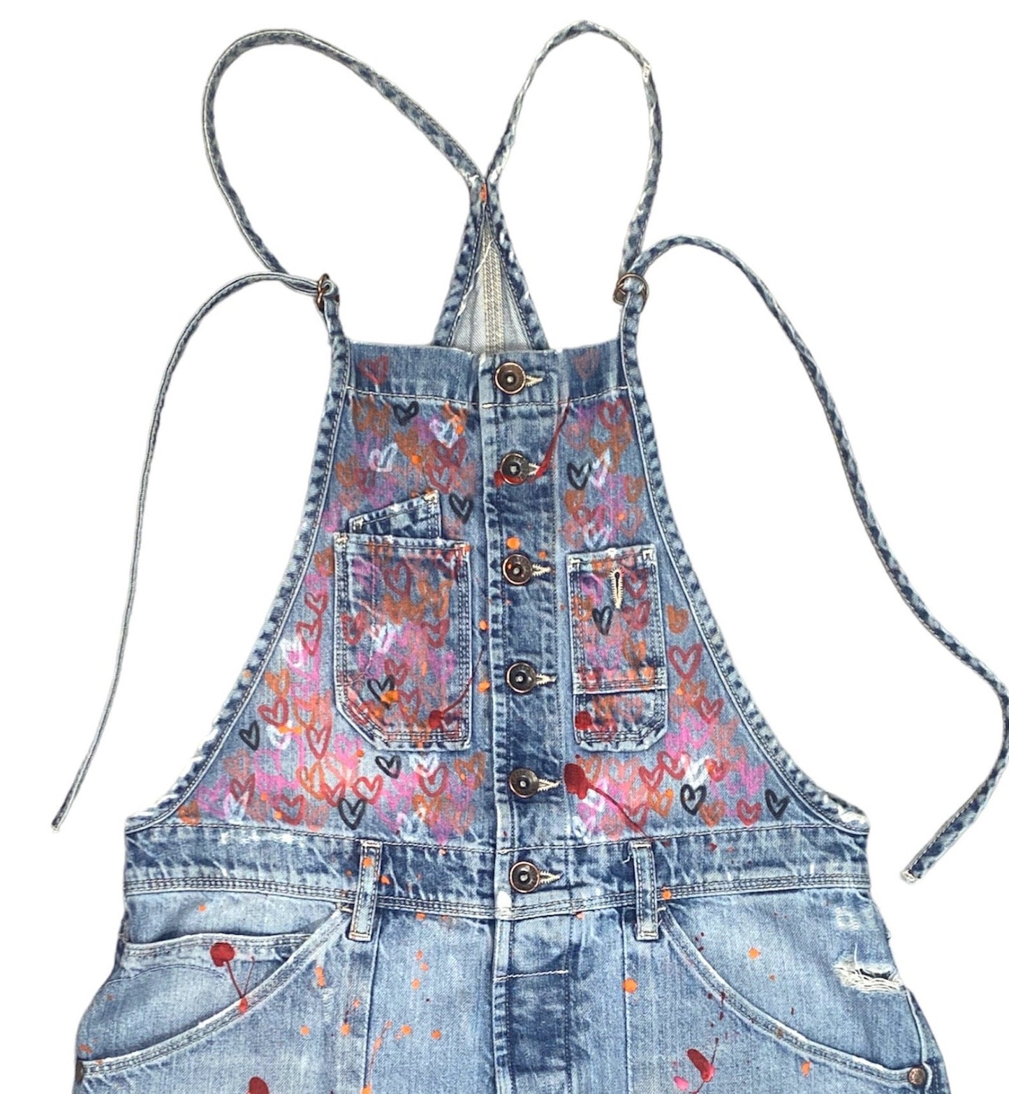 Heart Dungarees